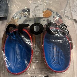 CROCS Kids Toy Story Sandals - Blue and Red